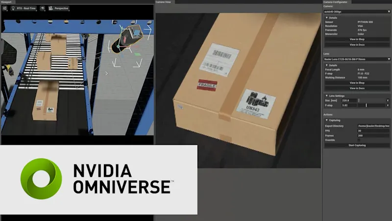 Simulate your Vision System in NVIDIA Omniverse