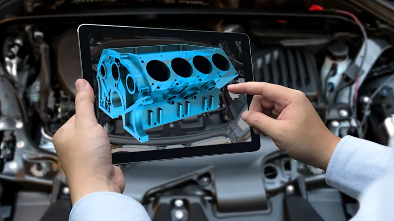 AR solutions can be used along the entire production chain