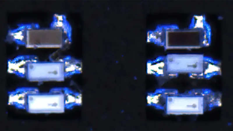 Basler Vision Komponenten für AOI-Qualitätsprüfung von Mini-LEDs