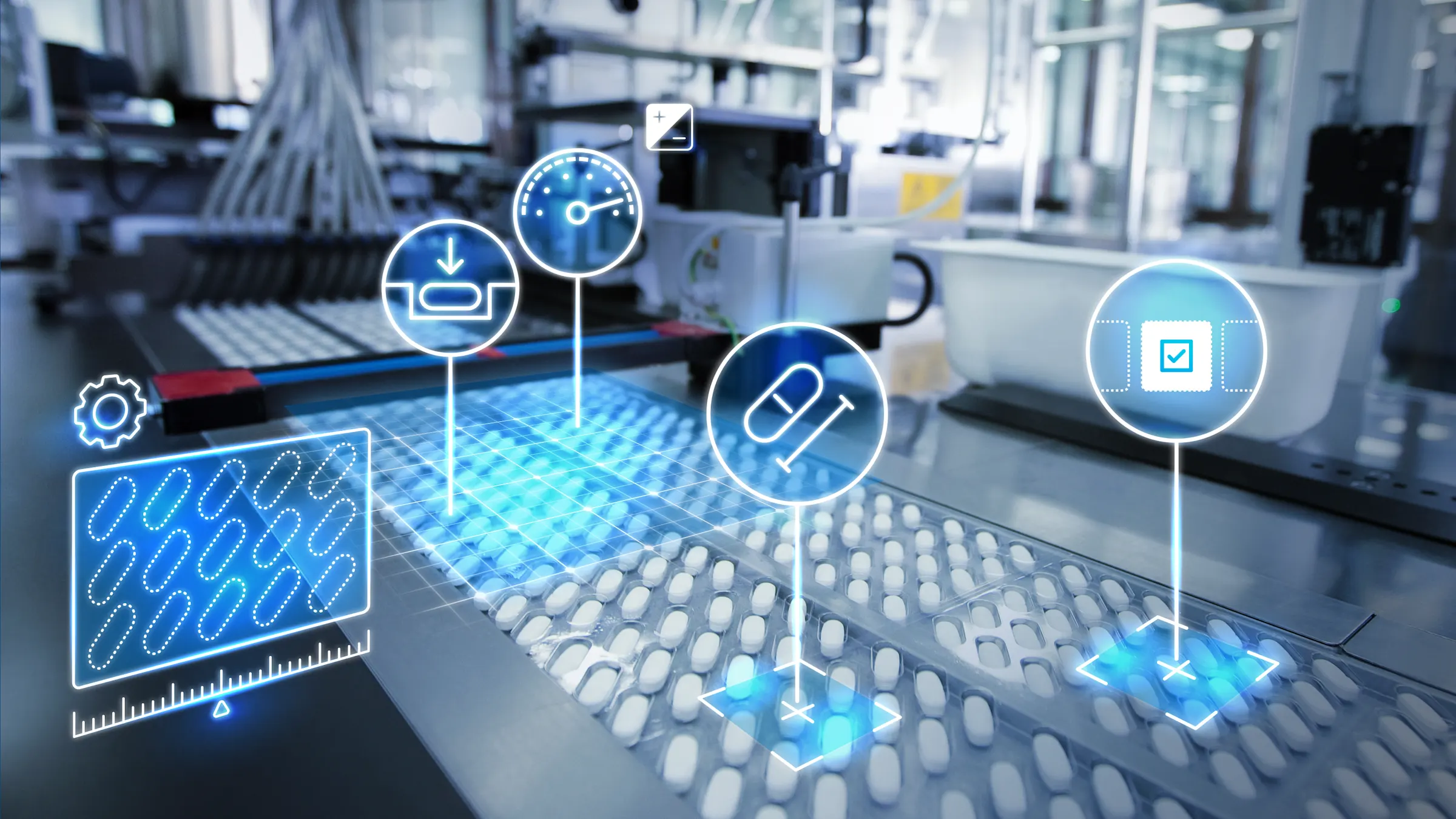 Optimale Überprüfung und Kontrolle von Pharma-Produkten durch Vision-System