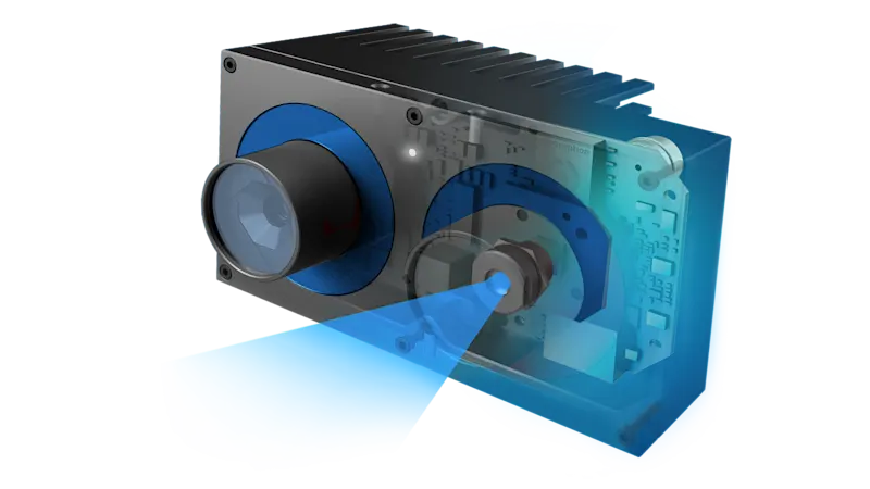 Basler Stereo Camera 65 外型精巧,非常適合安裝在機器人和機械臂上,用於取放及其他相關應用。