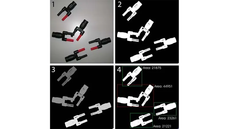 ブロブ解析・バウンディングボックスの生成