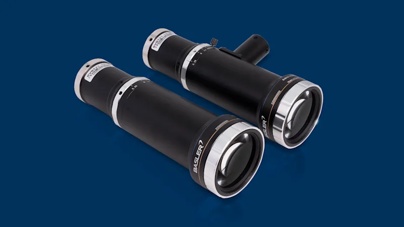 Basler's telecentric lenses enable dimensional measurements and inspections with highest precision.