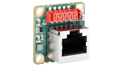 Interface board with PoE
