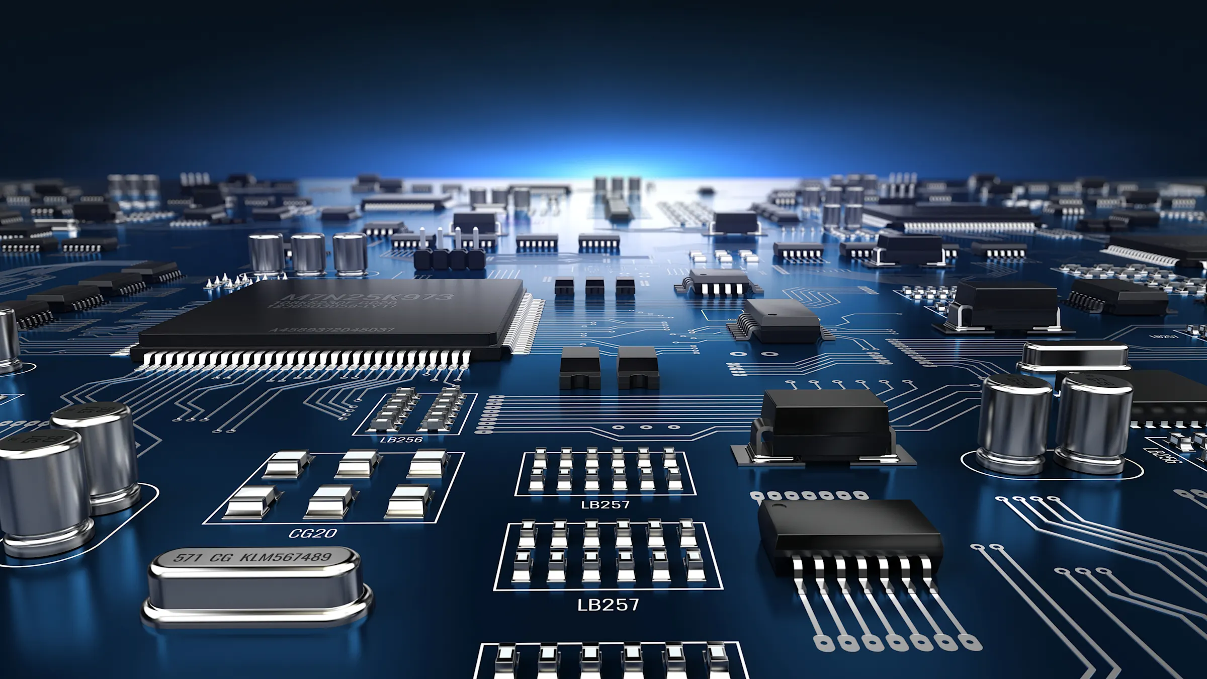 Controllo ottico della qualità dei componenti elettronici