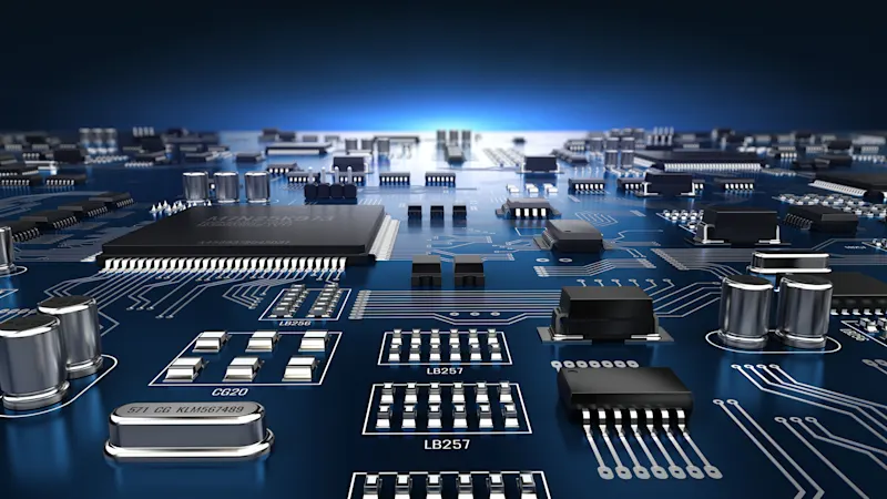 Optische Qualitätskontrolle elektronischer Bauteile