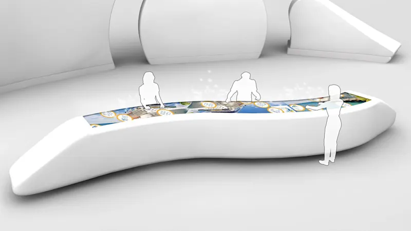 eyefactives MultiTouch user interface