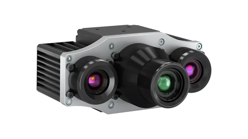 접착 비드 검사를 위한 정밀한 포인트 클라우드를 제공하는 Basler 스테레오 ace 100 컬러 카메라