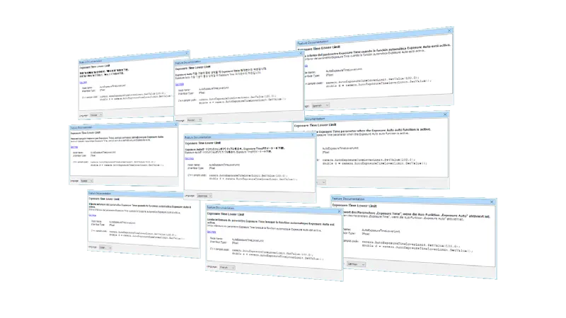 Choisissez votre langue préférée dans pylon
