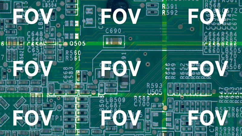 Filed of View on a mainboard