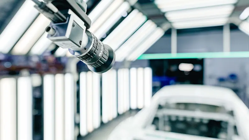 Basler 카메라는 용접 이음부의 길이, 폭, 기공, 균열 및 단절 여부를 검사합니다.