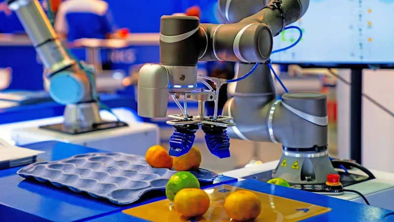 ロボットによる果物の分類
