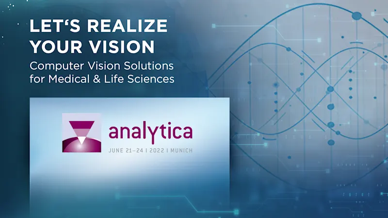 analytica 2022: Basler zeigt innovative Computer Vision Lösungen für Medical & Life Sciences