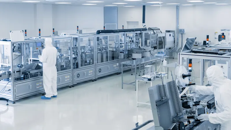 Kamerasysteme überblicken die einzelnen Schritte des gesamten Prozesses für eine präzise Produktionskontrolle