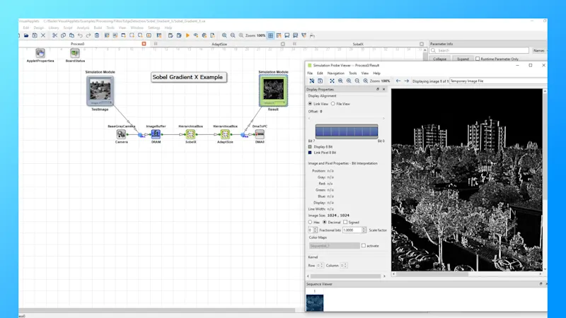 Grafische FPGA-Entwicklungsumgebung VisualApplets