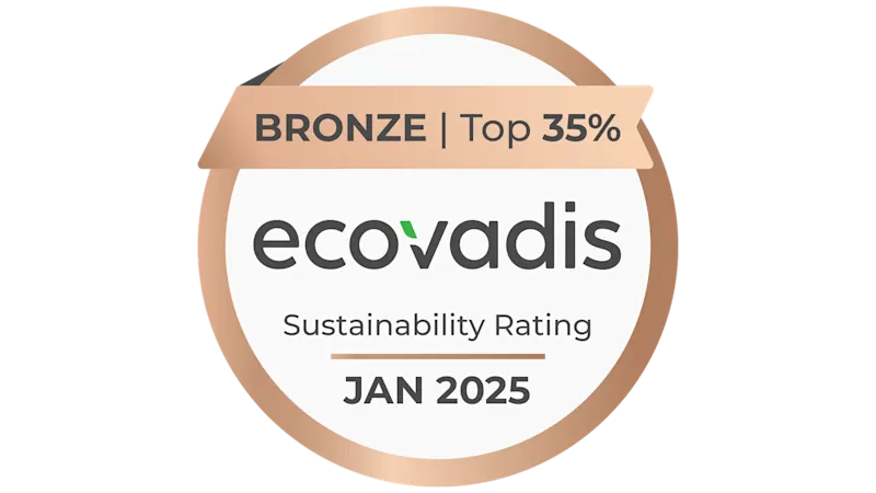 Basler erns bronze medal in EcoVadis sustainability rating