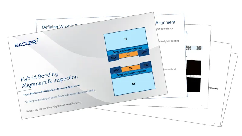 하이브리드 본딩 얼라인먼트 테스트 이미지