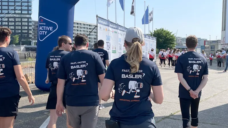 Basler Mitarbeiter bei HSH Run