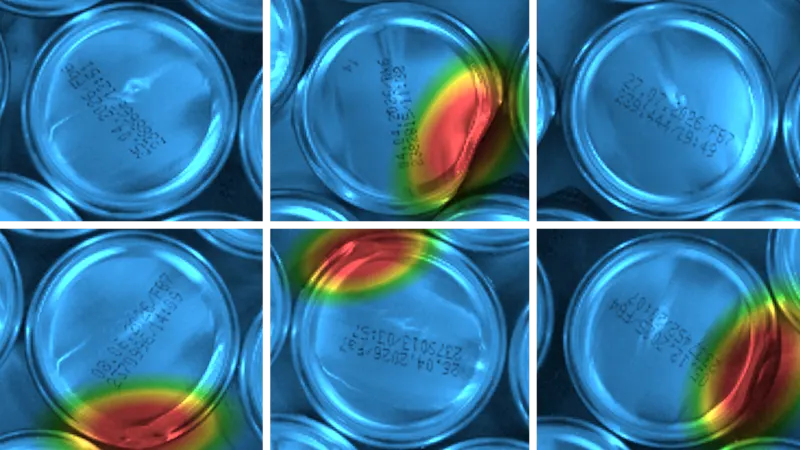 pylon AI Add-on anomaly detection detects defects