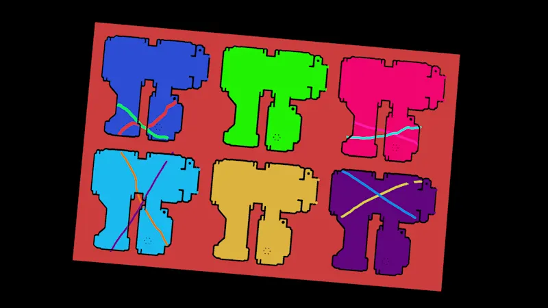 Pixel-perfect and perfectly labeled images