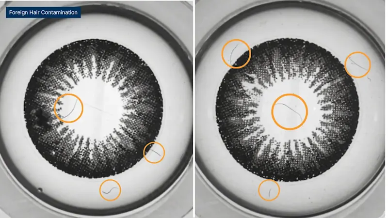 高解析度工業相機能擷取穩定的影像,協助規則式或 AI 式缺陷偵測可靠運作。