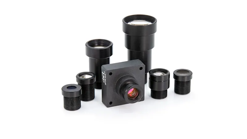 S-Mount Lens with Basler dart camera