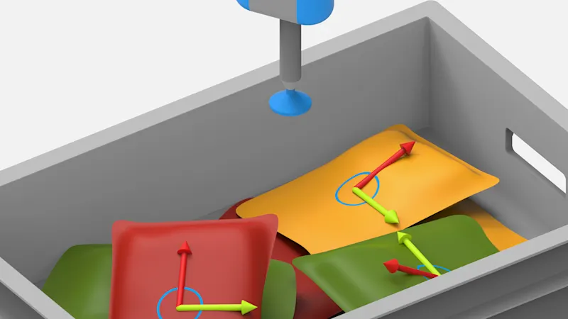 ItemPickAI: AI-based bag gripping