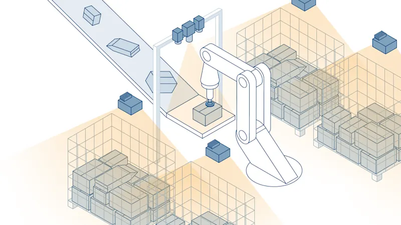 Volume Measurement for Efficient Packing in Outbound Logistics Processes