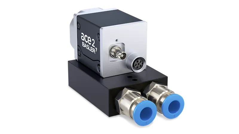 Active compressed air cooler