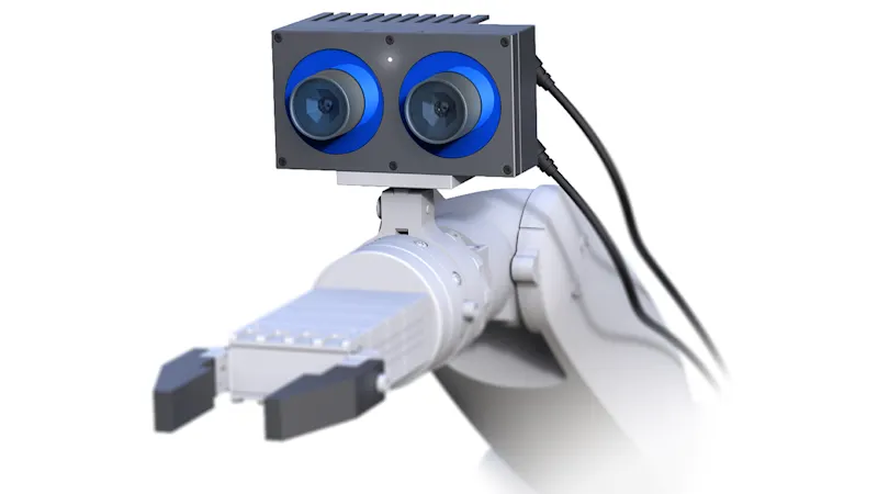 Real-time estimation of camera position and orientation is made possible by combining stereo-based visual odometry and integrated inertial measurement system.