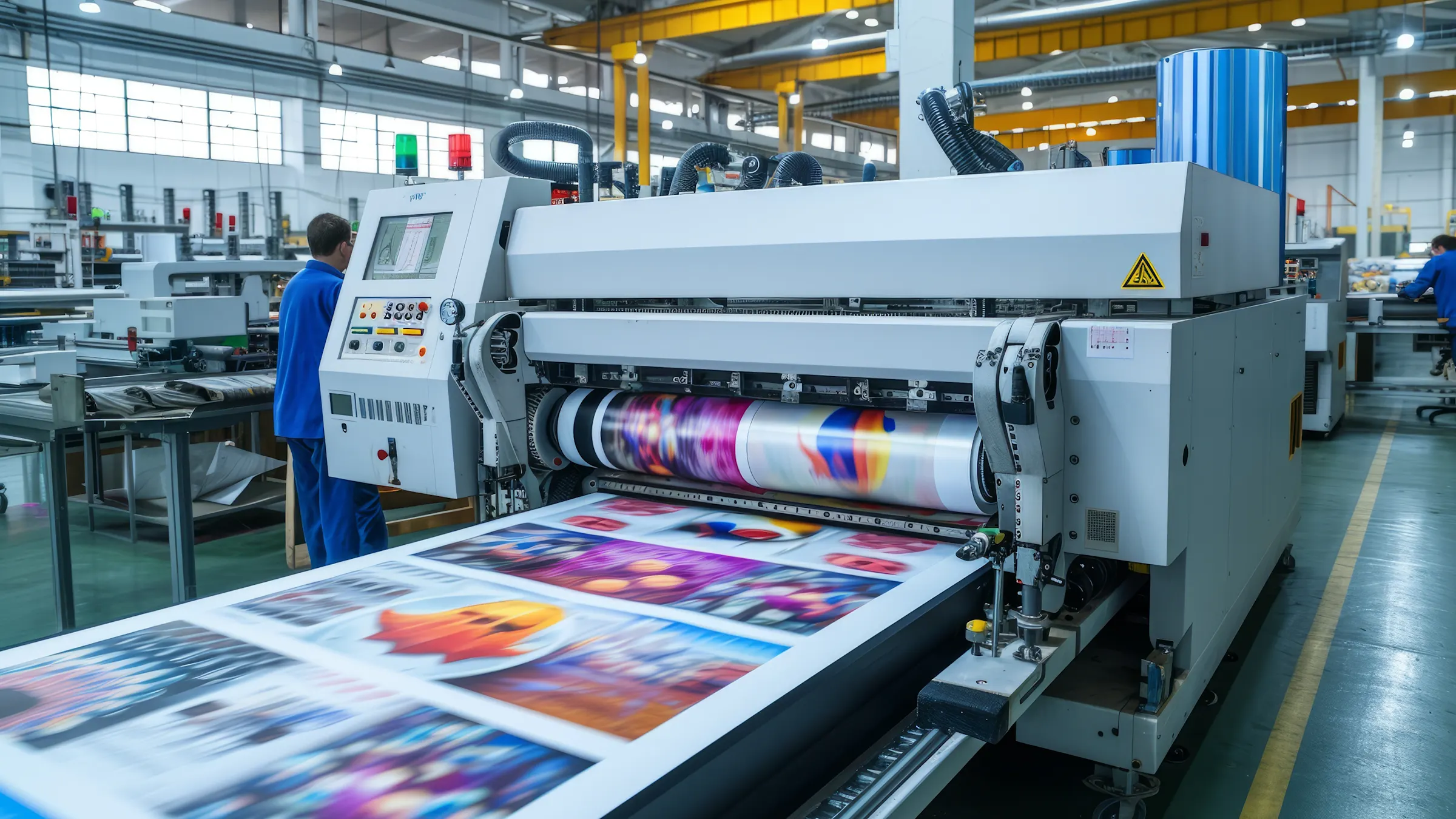 Color errors in color images must be avoided in order to ensure reliable inspection, for example in print image inspection.