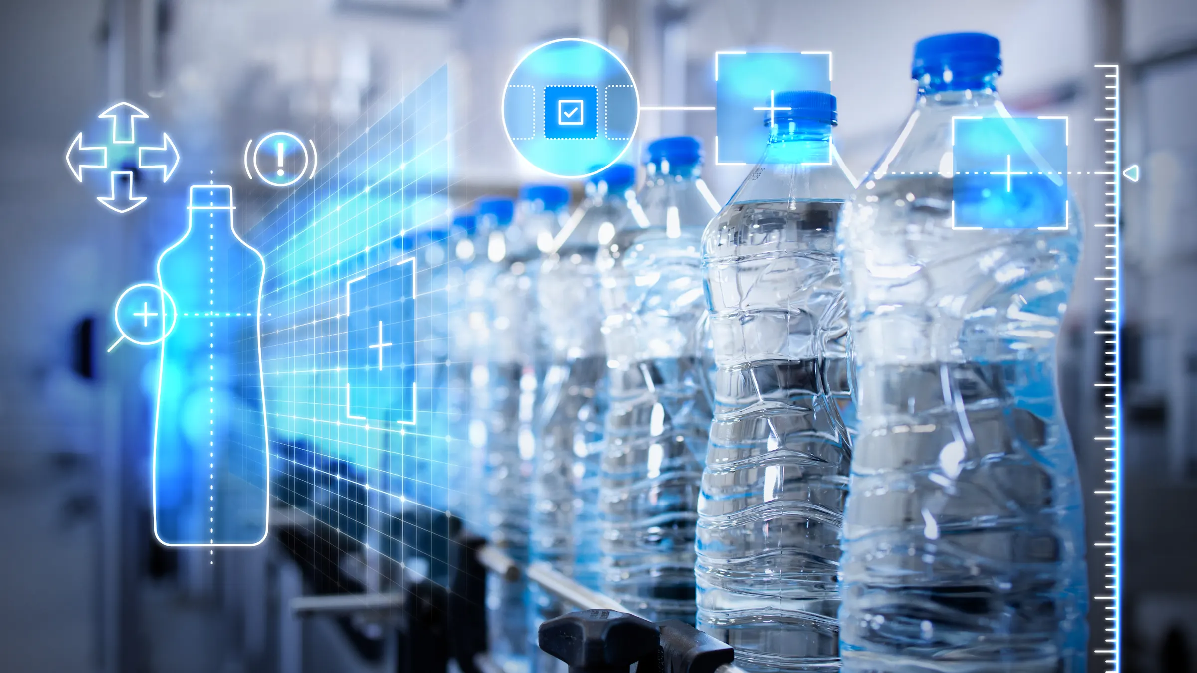 Vision technology for food and bottle inspection