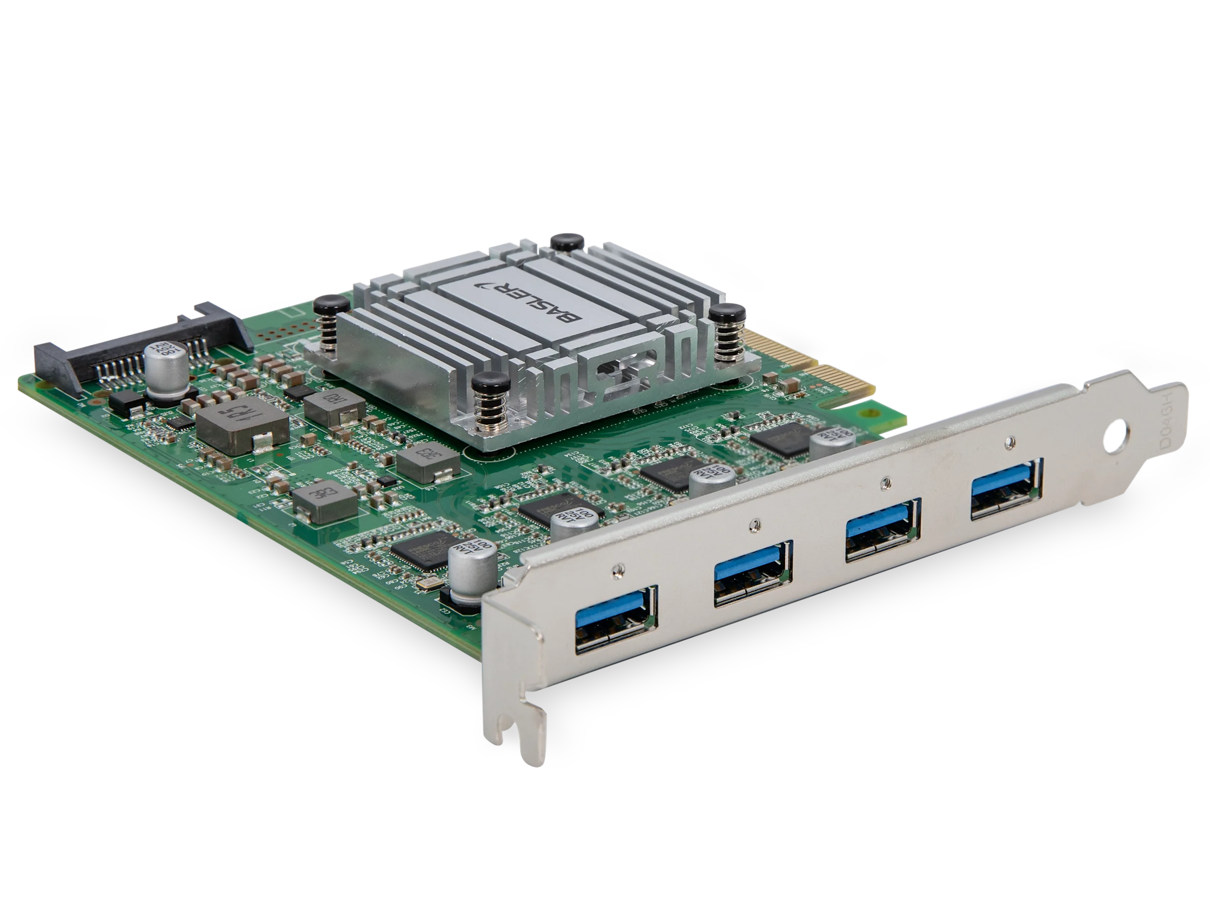 Basler USB Interface Card, 4HC, 5G, 4Port | Basler AG