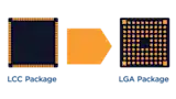 LCC to LGA sensor package