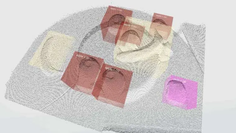 AI and 3D vision for fruit sorting