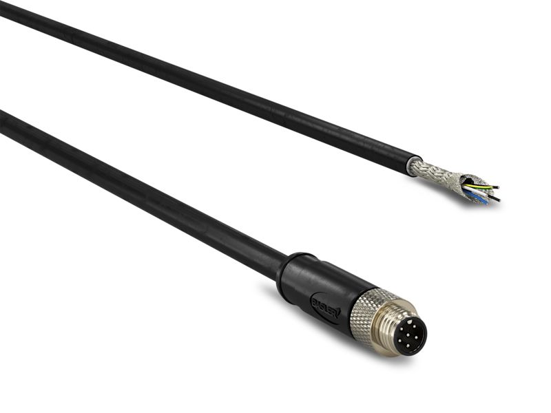 Power-I/O Cable, M8 6p/open, P, 10 m | Basler AG