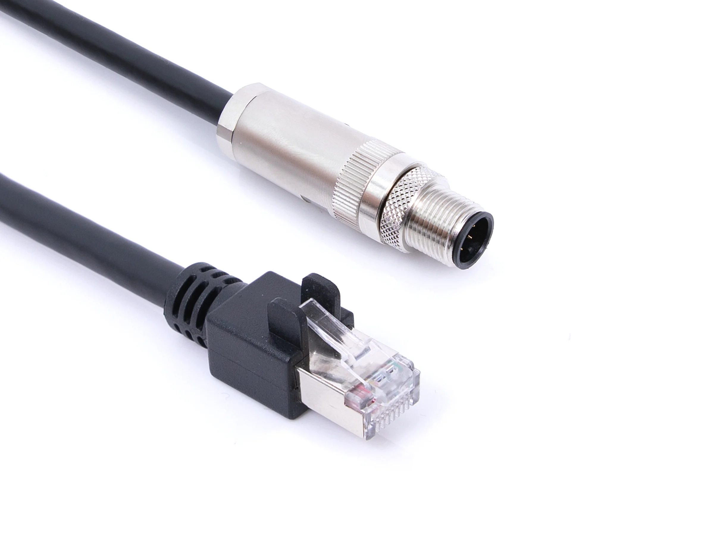 Cable GigE, M12 A 8P Plug, RJ45, 10 m | Basler AG