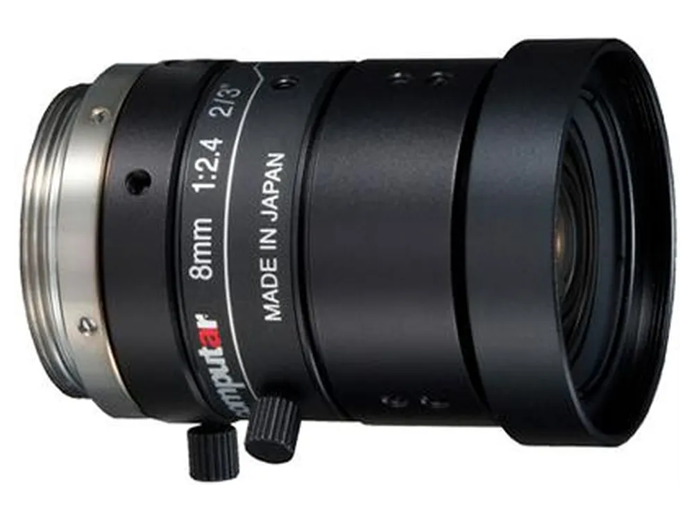  Computar Lens M0824-MPW2 F2.4 f8mm 2/3" 