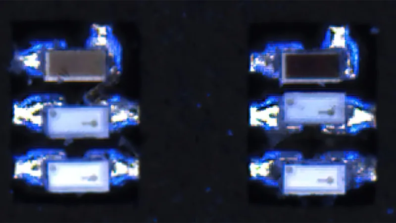用于微型 LED AOI 的 Basler 视觉组件 