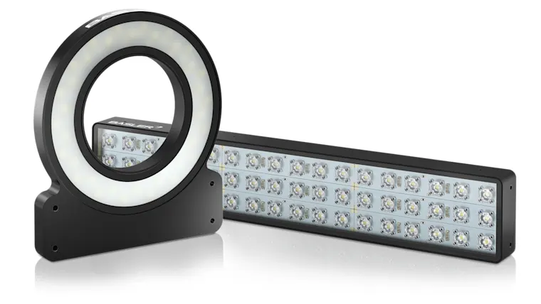 La gamme de solutions d'éclairage LED de Basler comprend une grande variété de types d'éclairage conçus pour répondre à un large éventail de besoins.