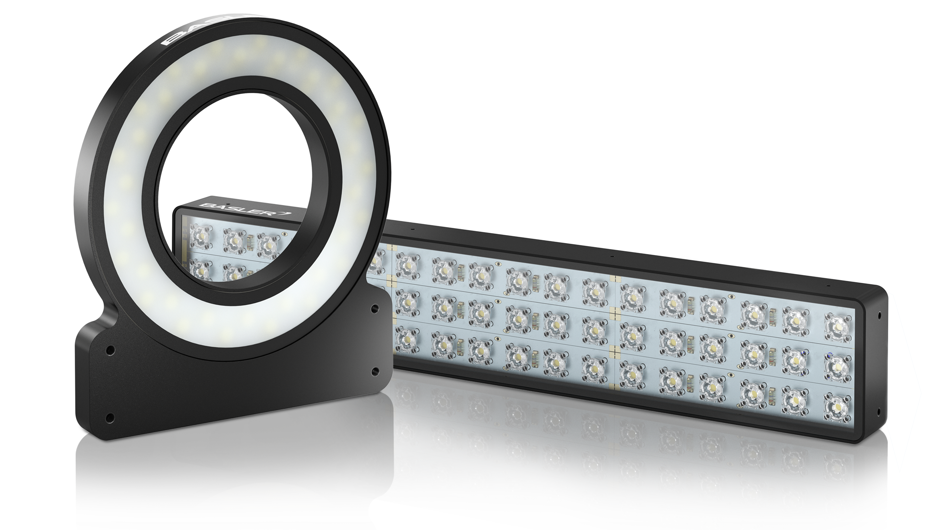 Basler's portfolio of LED lighting solutions includes a wide variety of lighting types designed to meet a wide range of requirements.