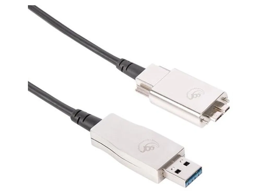 Câble Micro USB-B / Micro USB-B Mâle Double blindage 25cm - Audiophonics