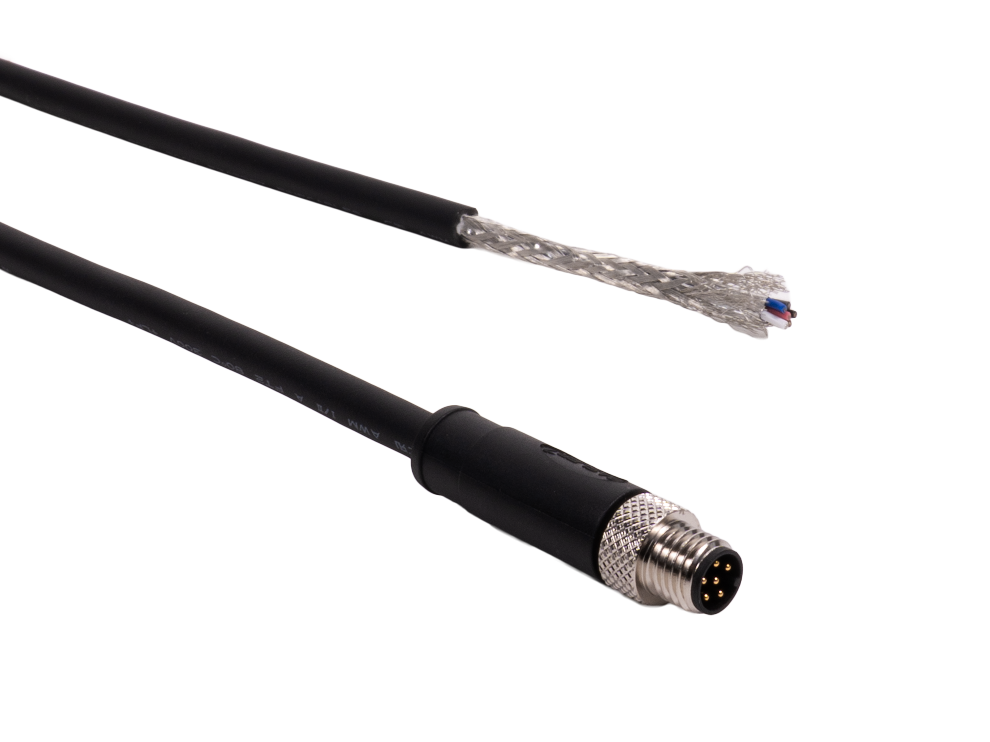  Power-I/O Cable, M8 6p/open, P, 10 m, IP67 