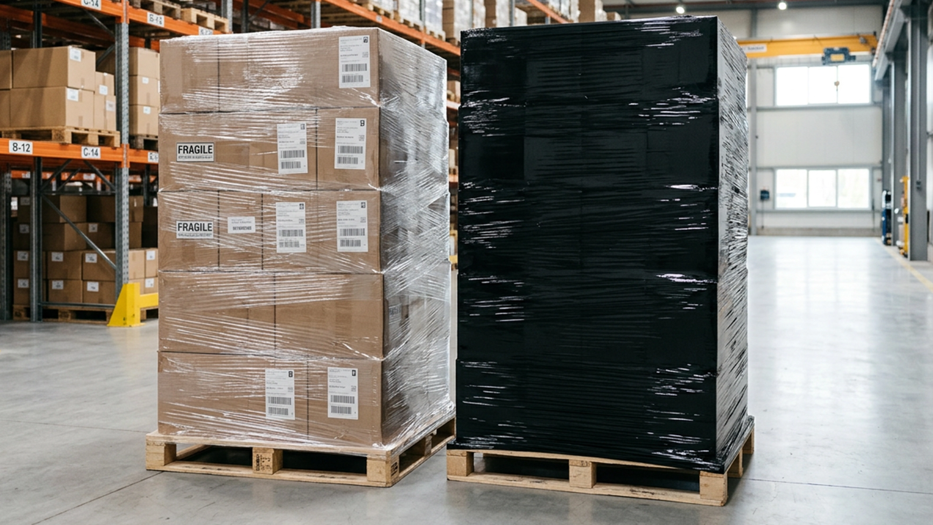 Glossy and semi-transparent films