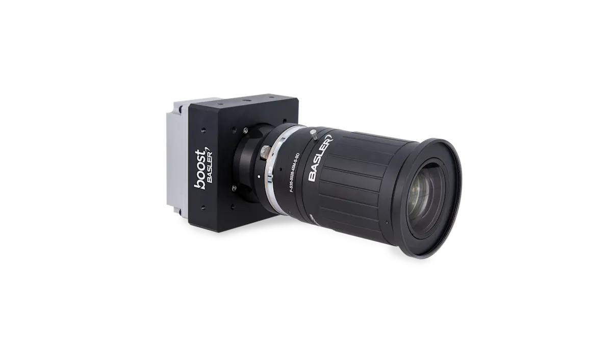 Basler boost with sensors from onsemi's XGS series and Basler F-mount Lens