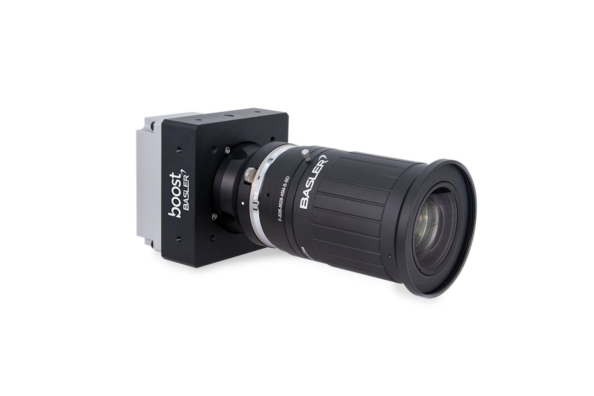 适用于CoaXPress应用的高分辨率boost相机,配备可完美适配的Basler F-mount镜头 | Basler AG