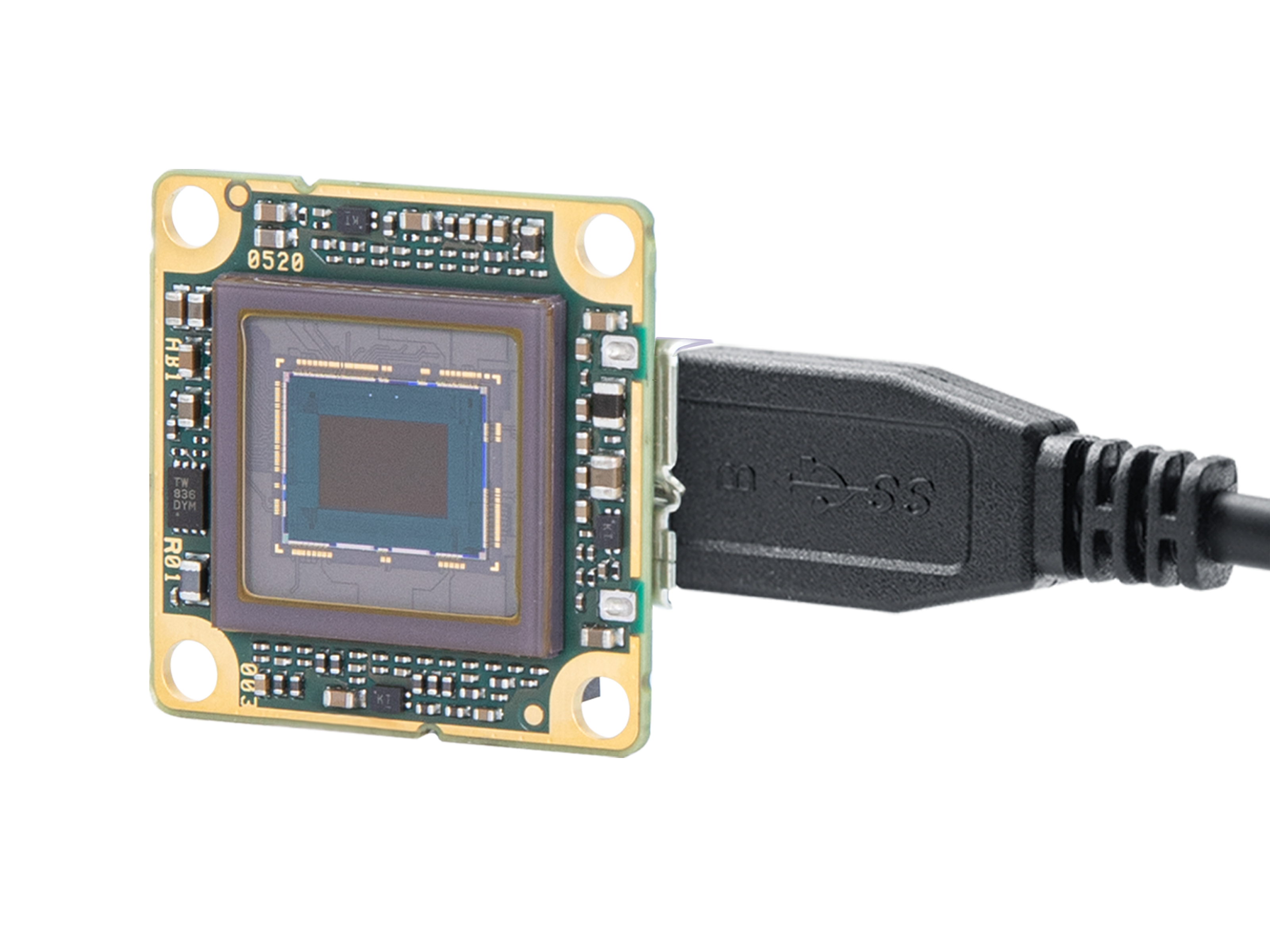 Basler dart daA1920-160uc (No-Mount) 에어리어 스캔 카메라