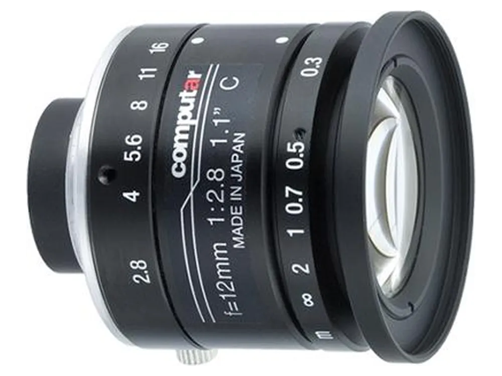  Computar Lens V1228-MPY2 F2.8 f12mm 1.1" 