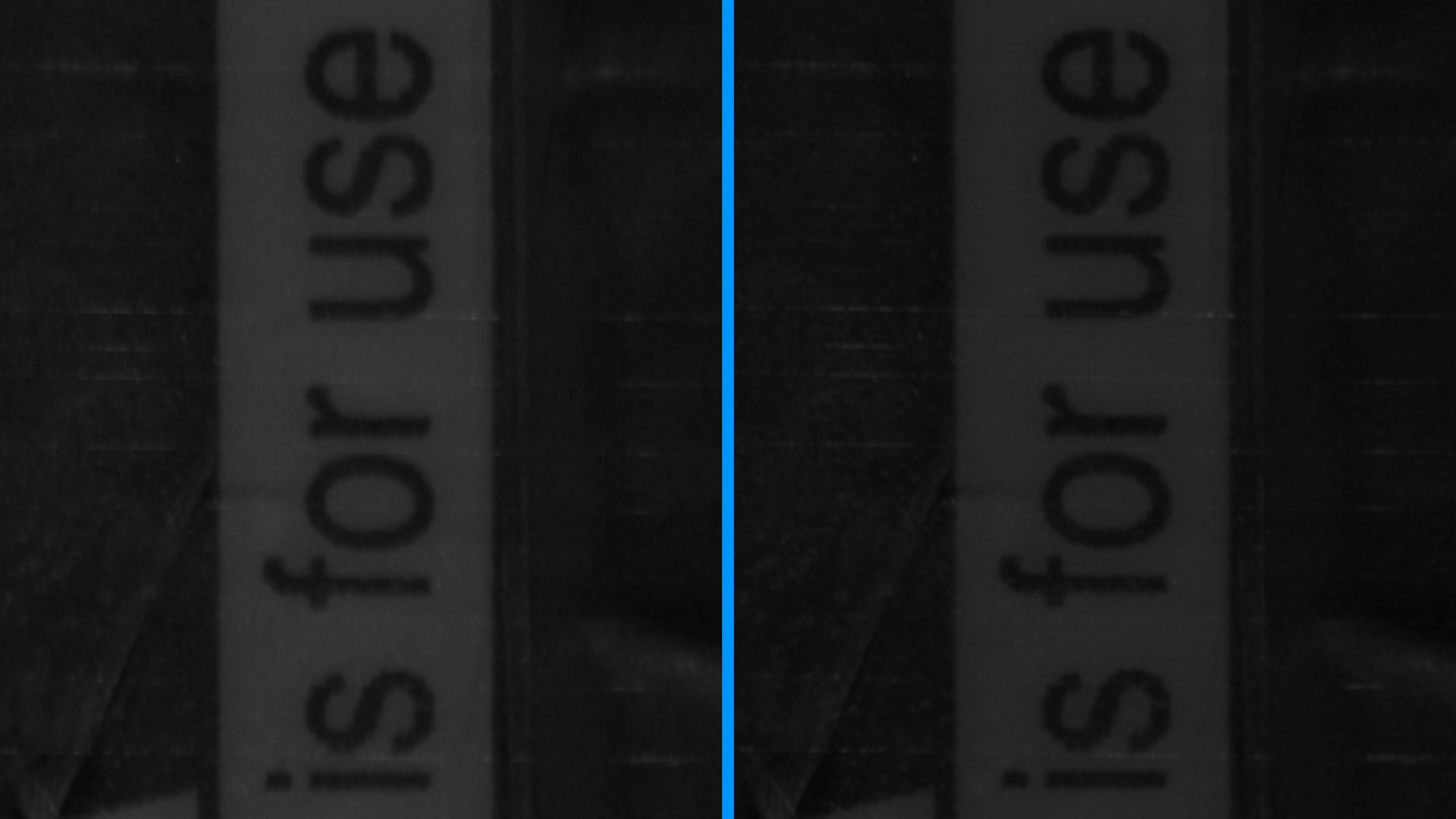 使用 HDR 視覺系統和線掃描相機拍攝的 HDR 影像