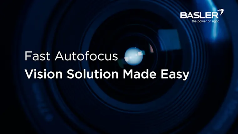 Solution autofocus rapide pour l’inspection par vision